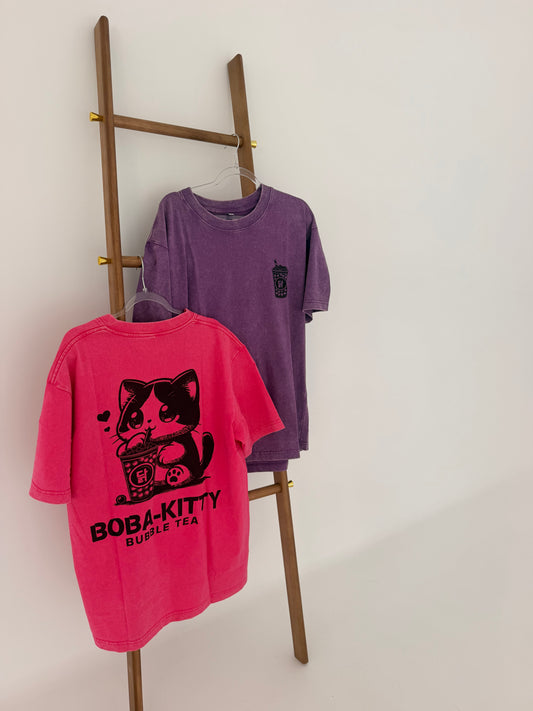 BOBA kitty Tshirt
