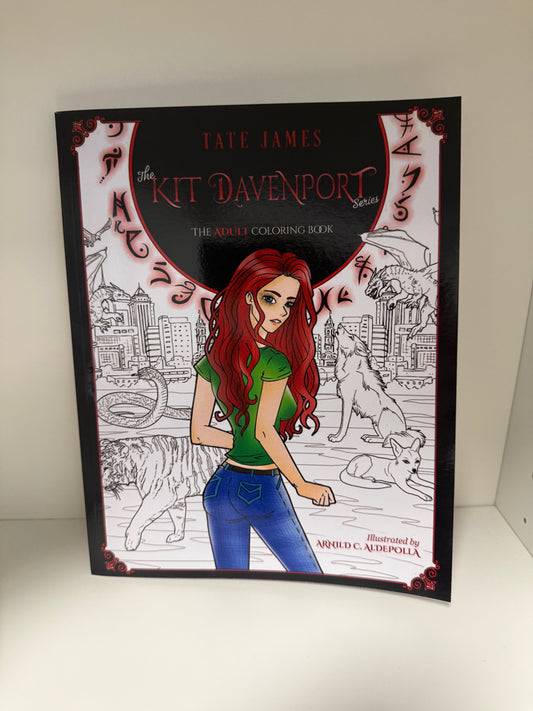 Kit Davenport ADULT colouring book